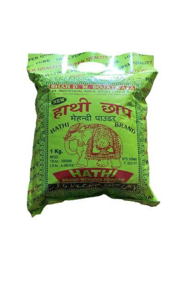 Hathi Brand henna mehndi powder 1kg