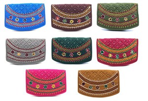 srishopify handicrafts Party Pouch For Return Gifts For Women Wallet Purse For Return Gifts Pooja, Mehandi, Baby Shower, Ladies, Bags for Gifting Haldi Wedding Pack Of