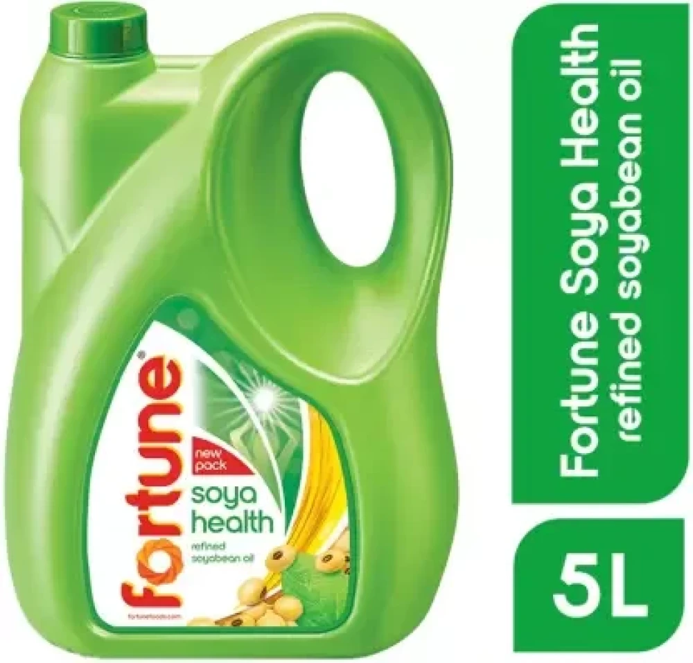 Fortune Refined Soyabean Oil Can  (5 L)