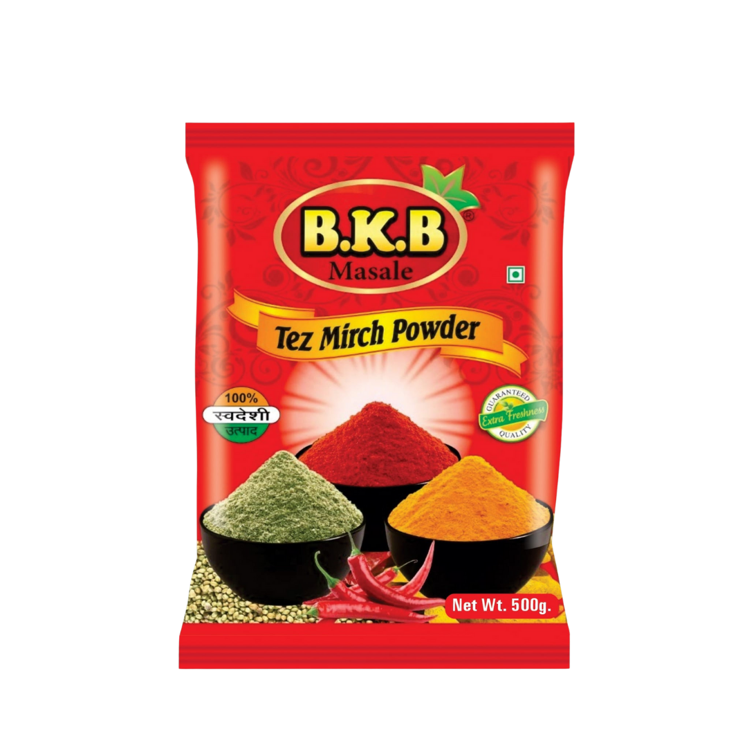 B.K.B Tez Mirch Powder – 500 gm