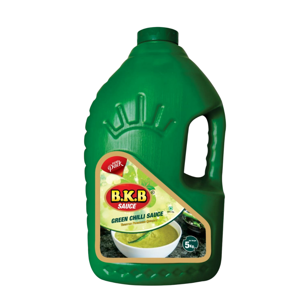 B.K.B Green Chilli Sauce – 5 kg